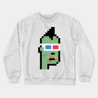 Nft Zombie CryptoPunk Crewneck Sweatshirt